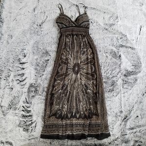 She's Cool Mosaic Maxi Dress, S